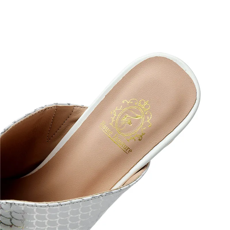 Zephyrique Snakara Slip Heels