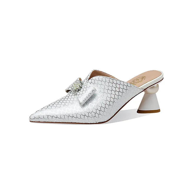 Zephyrique Snakara Slip Heels